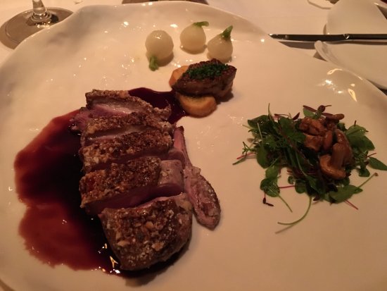 Jean-Georges signature dishes Egg Caviar
Duck Breast
Diver Scallop